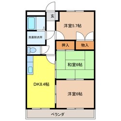 ロイヤルツインの物件間取画像